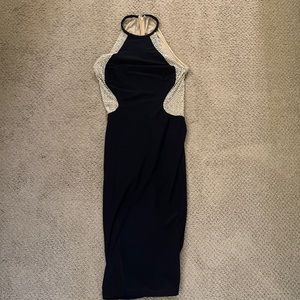 Dark Navy beaded dress